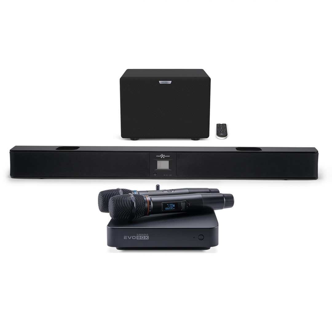 караоке-комплект EVOBOX Plus + EvoSound Bar (саундбар с караоке) в Благовещенске