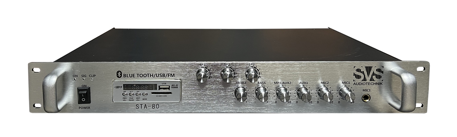 SVS Audiotechnik STA-80 Микшер-усилитель для систем Public Address в Благовещенске