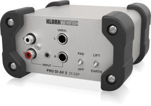 Klark Teknik DI 22P пассивный стерео директ-бокс в Благовещенске